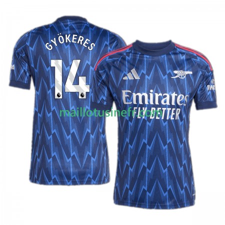 Maillot de Foot Arsenal Viktor Gyokeres 14 Extérieur 2025-26